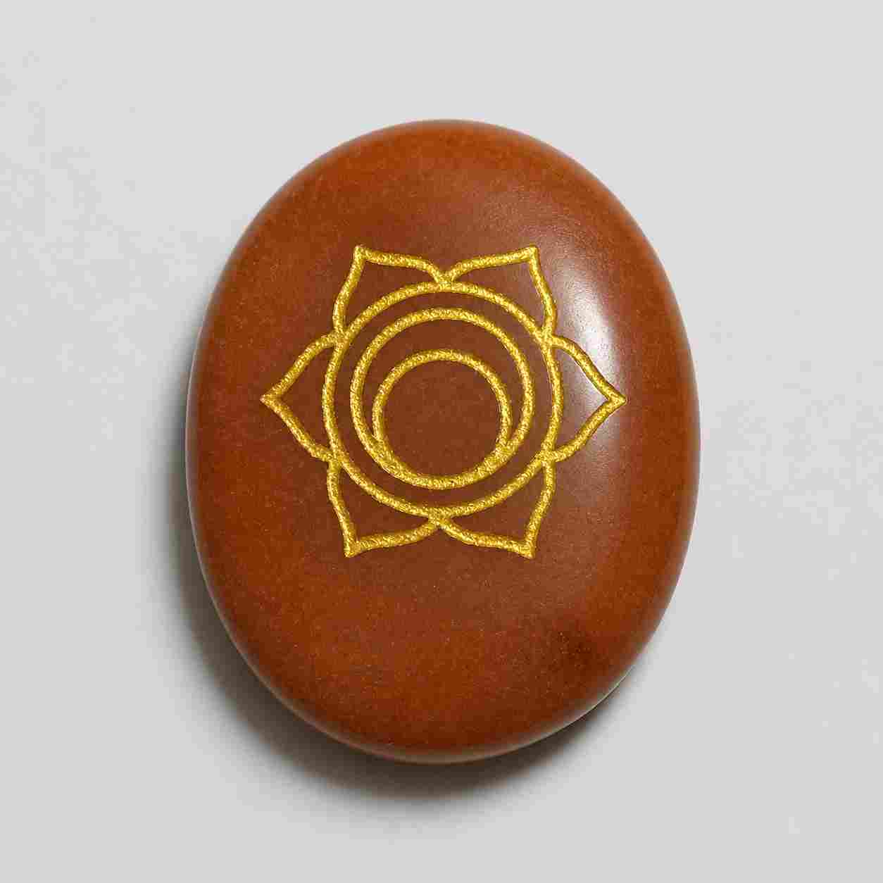 Sacral Chakra Pebble