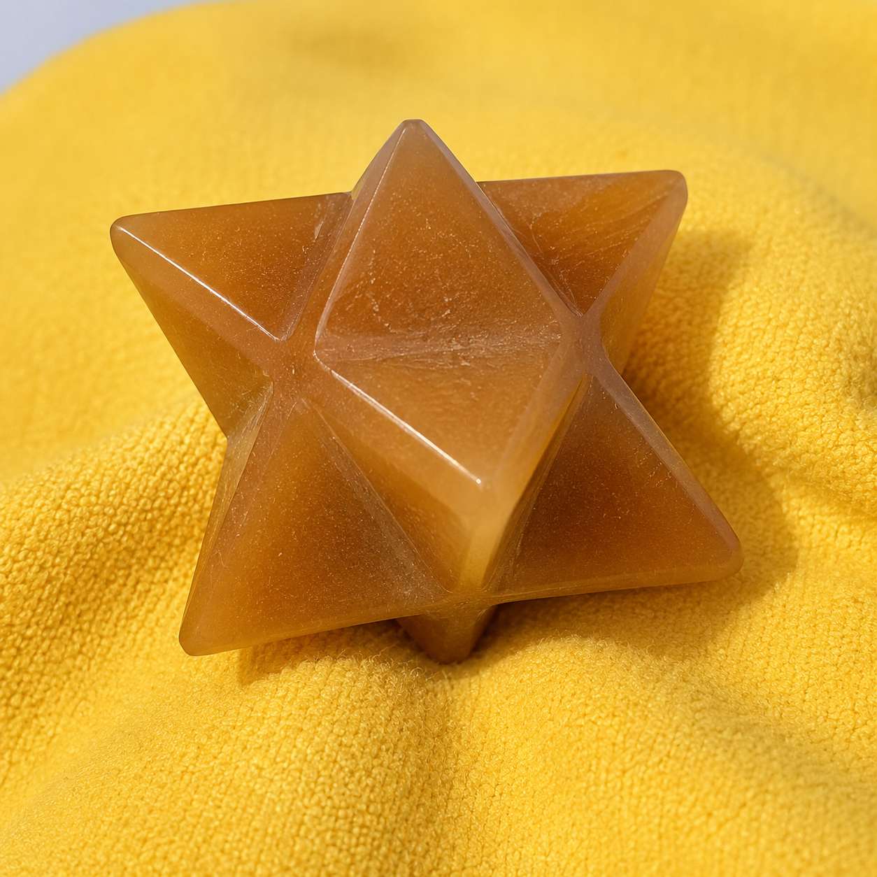 Solar Plexus Merkaba Crystal